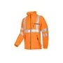 Sioen REIMS 131Z Fleece Werkjas Fluo Oranje - Warm, Winddicht & I.L.S.-Compatibel, Maat 3XL