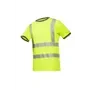 Sioen Rotella T-shirt Fluo Geel - Ademend, Antibacterieel & UV-beschermend - Maat S