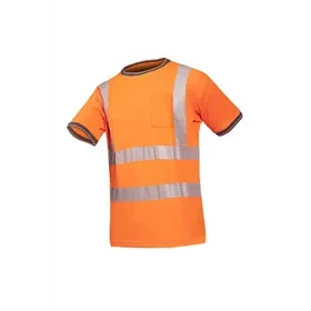 Sioen Rotella T-shirt Fluo Oranje - Ademend, Antibacterieel & UV-beschermend - Maat M Sioen Rotella T-shirt Fluo Oranje - Ademend, Antibacterieel & UV-beschermend - Maat M