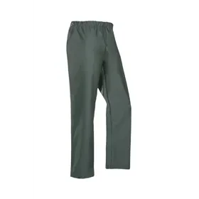 Sioen Rotterdam Rain Pants 4500 Green/Khaki - Lightweight, Flexible & Waterproof - Size S Sioen Rotterdam Regenbroek 4500 Groen/Kaki - Lichtgewicht, Soepel & Waterdicht - Maat S