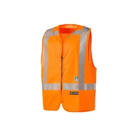 Sioen Sarvan FR AST Veiligheidsgilet Fluo Oranje - Vlamvertragend & RWS - Maat XL Sioen Sarvan FR AST Veiligheidsgilet Fluo Oranje - Vlamvertragend & RWS - Maat XL
