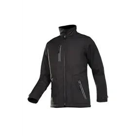 Sioen Pulco Black Softshell Jacket – Lined & Wind-Resistant Comfort, Size L Sioen Softshell Jas Pulco Zwart – Gevoerd & Windwerend Comfort, Maat L