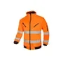 Sioen SPARROW 029A Winterjas Fluo Oranje - Gevoerd, Afneembare Bontkraag, Maat L