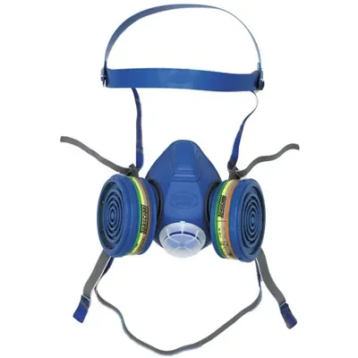 Spasciani DUO Halfmasker - Comfortabel & Duurzaam voor Intensief Gebruik