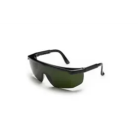 Univet Welding Goggles - Green Lens Shade 5, Black Frame & Adjustable Temples Univet Lasbril - Groene Lens Schaal 5, Zwart Montuur & Verstelbare Pootjes
