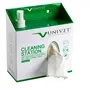 Univet Schoonmaakstation 3QL002 - Inclusief 30ml spray en 24 schoonmaakdoekjes